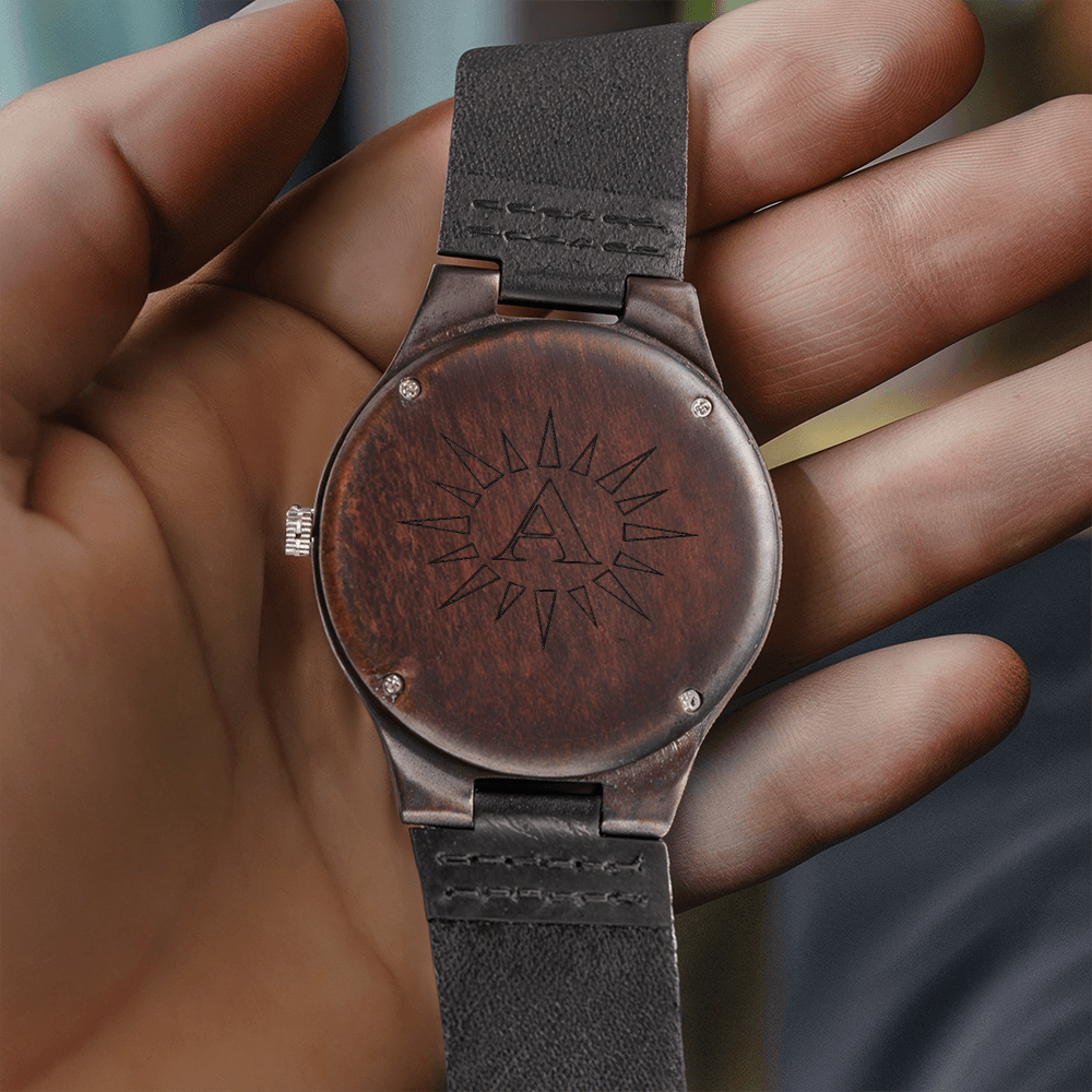 A.ANDICULA | Engraved Wooden Watch