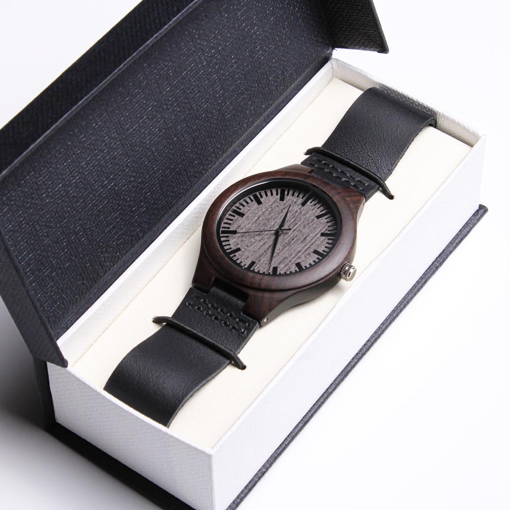 A.ANDICULA | Engraved Wooden Watch