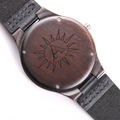 A.ANDICULA | Engraved Wooden Watch